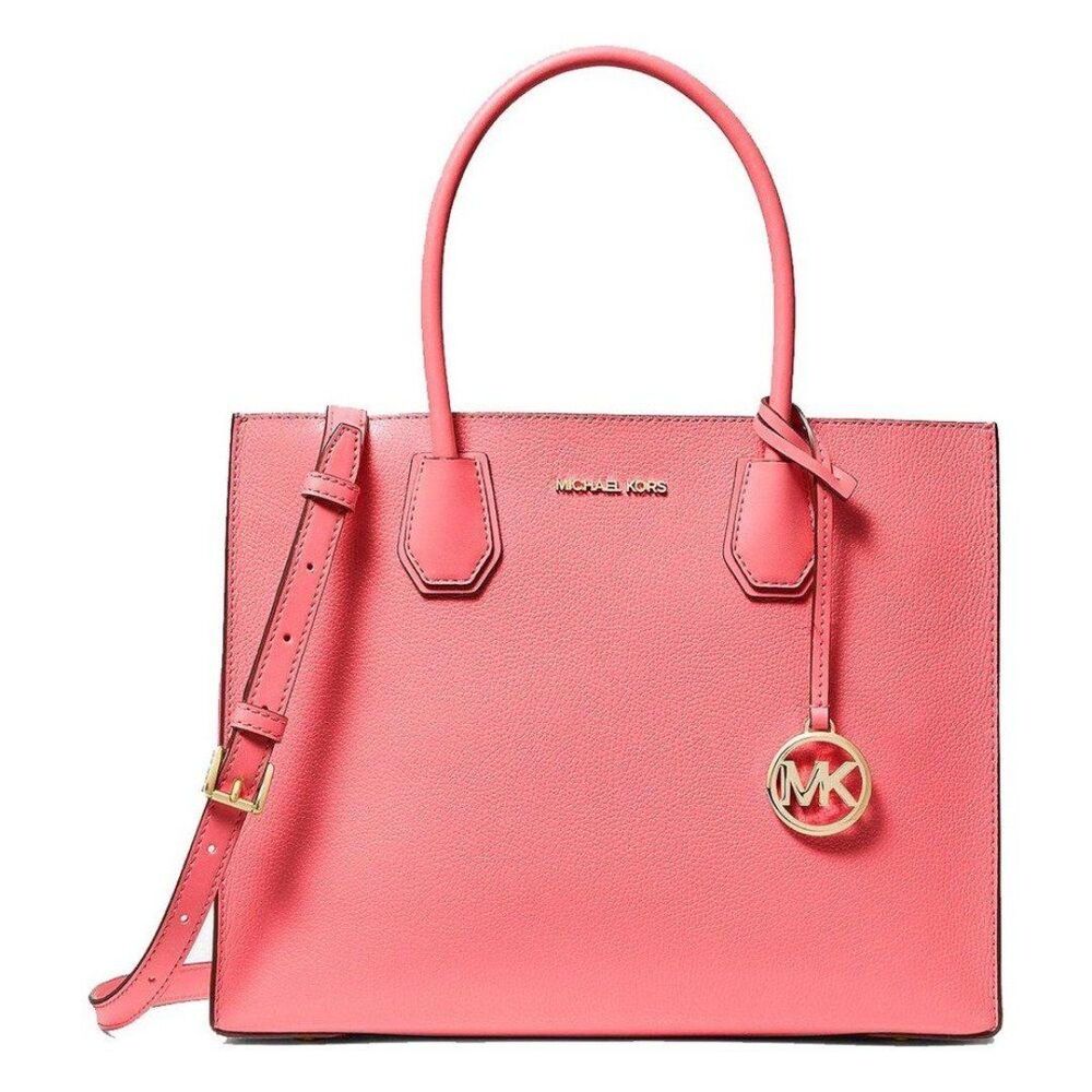Michael Kors Sheila Small Satchel Shoulder Bag Handbag Purse NWT Pink Barbiecore